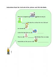 English worksheet: animals