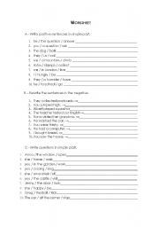 English Worksheet: Simple Past