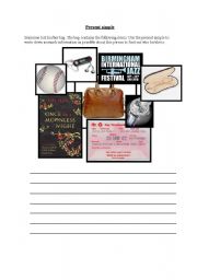 English Worksheet: present simple
