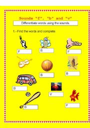 English worksheet: WORDS WITH 