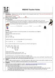 English worksheet: Maths