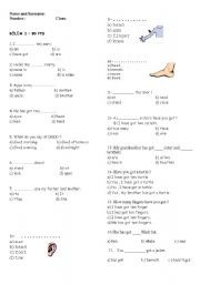 worksheet for elementary 