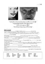 English Worksheet: The Silence of the Lambs