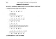 English worksheet: Unstressed consonants