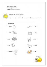 English worksheet: E-letters