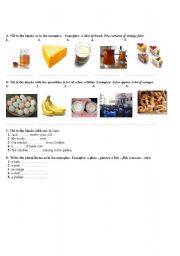 English Worksheet: easy quiz