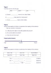 English Worksheet: has/have