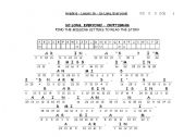 English Worksheet: So long cryptogram