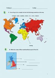 Countries and Nationalities part 1 