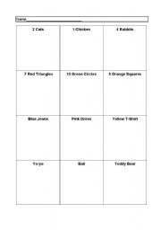 English Worksheet: English Test