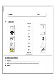 English worksheet: Nouns