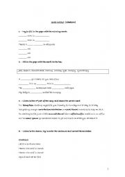 English Worksheet: She wolf