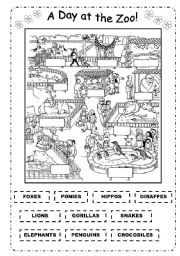 ANIMALS  and several basic structures - B&W