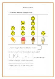 English Worksheet: Data Handling