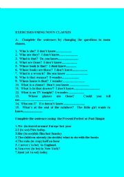 English Worksheet: Progress Grammar  tests for 9-10 grades