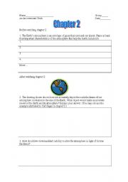 English worksheet: INCONVENIENT TRUTH