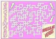 IRREGULAR VERBS CROSSWORD