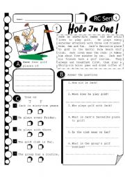 RC Series 11 - Hole In One (Fully Editable + Key Answer)