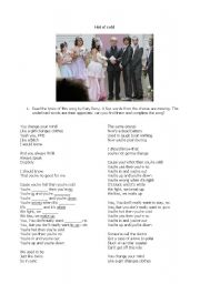 English worksheet: Hot n cold (Katy Perry)