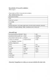 English worksheet: Gerunds & Infinitives (to-inf & bare inf)
