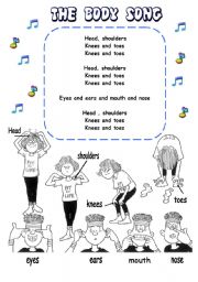 English Worksheet: song 