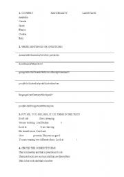 English Worksheet: Test