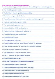 English Worksheet: english functions