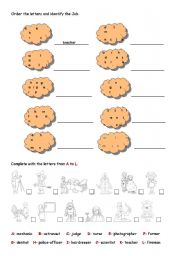 English Worksheet: jobs