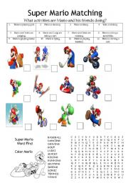 Super Mario Matching