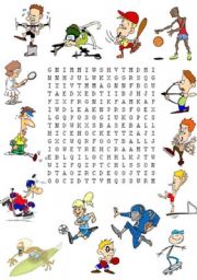 English Worksheet: Sports Activities