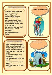 English Worksheet: PAST TENSE