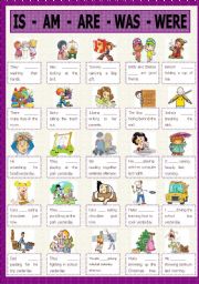 English Worksheet: Verb to be 