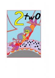 English Worksheet: number and number word