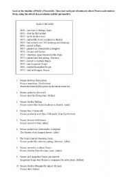 English Worksheet: past perfect - picasso