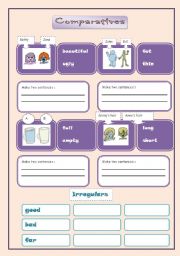 COMPARATIVES AND SUPERLATIVES