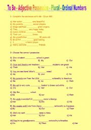 English worksheet: Miscellaneous