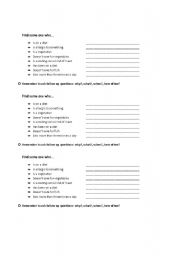 English Worksheet: Find someone who - eating habits