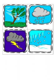 weather flashcards