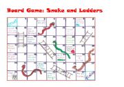 Board Game: Snakes and Ladders