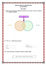 English Worksheet: Sideways stories from Wayside School - Mrs Jewls