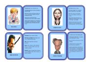 English Worksheet: Famous celebrities part 4