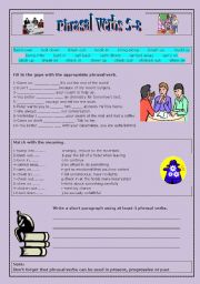 Review phrasal verbs 5-8