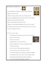 English worksheet: The Wizard of Oz