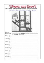 Prepositions Directions