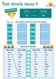 Past simple tense 2