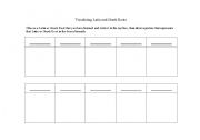 English worksheet: Visualizing Latin and Greek Roots