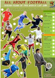 English Worksheet: All about football