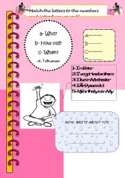 English Worksheet: WELCOME BACK TO SCHOOL