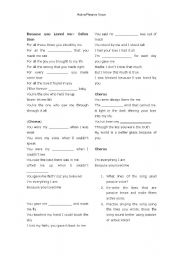 English Worksheet: Using Active/Passive Voice