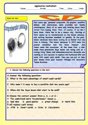 English Worksheet: CD